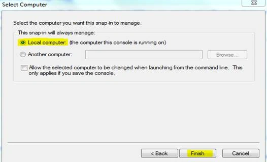Local computer