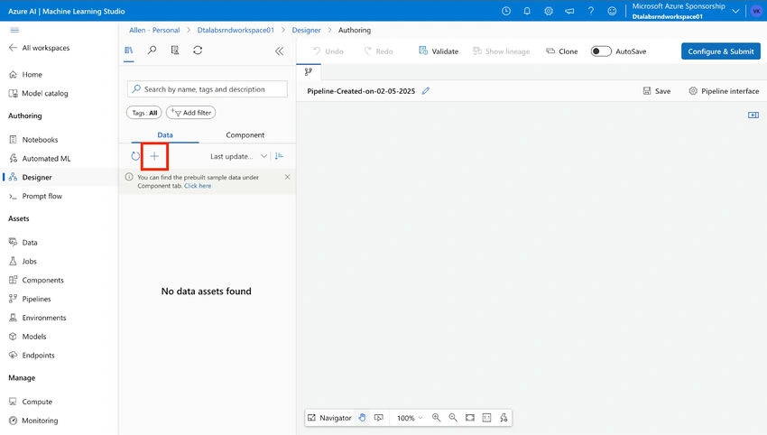 Adding a Dataset