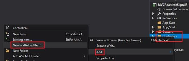 Transform An Existing MVC App To A Real-Time App Using SignalR
