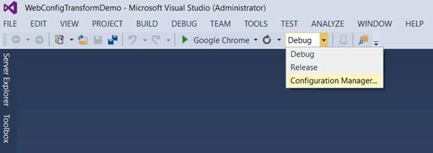 Transform Web.Config