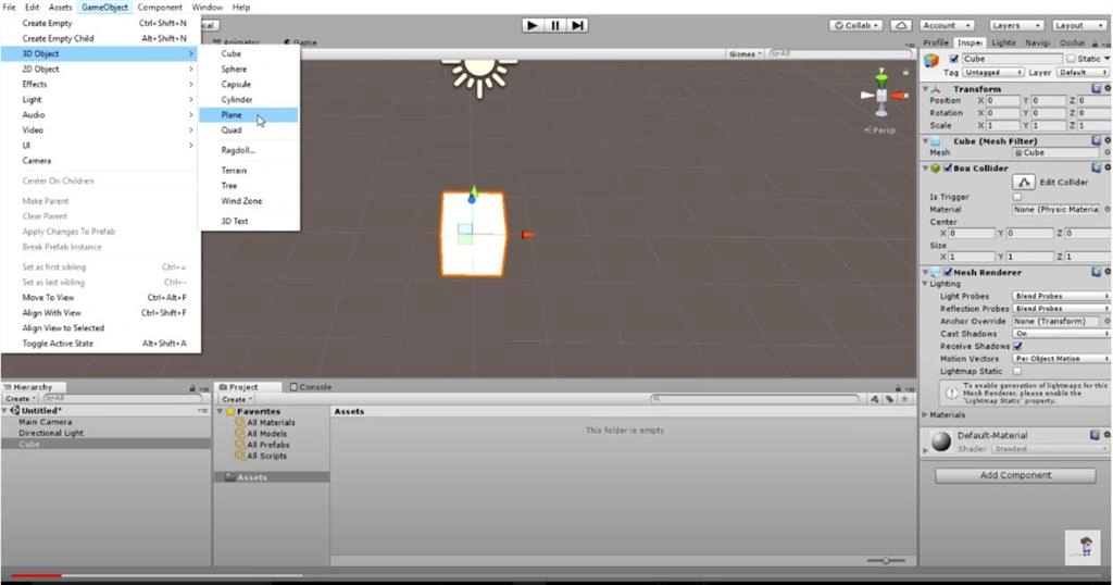 Transforming Objects Movement Using C# Scripts In Unity