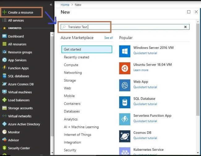 Azure Marketplace