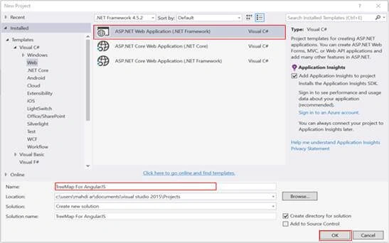 MVC application