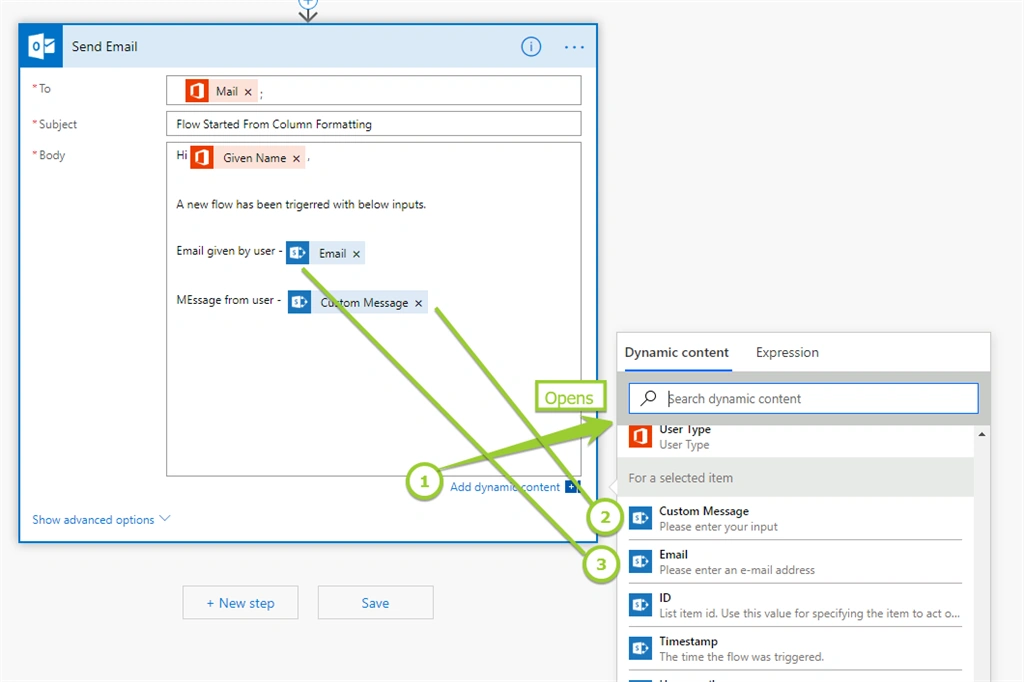 Trigger MS Flow On SharePoint List Items Based On Column Formatting