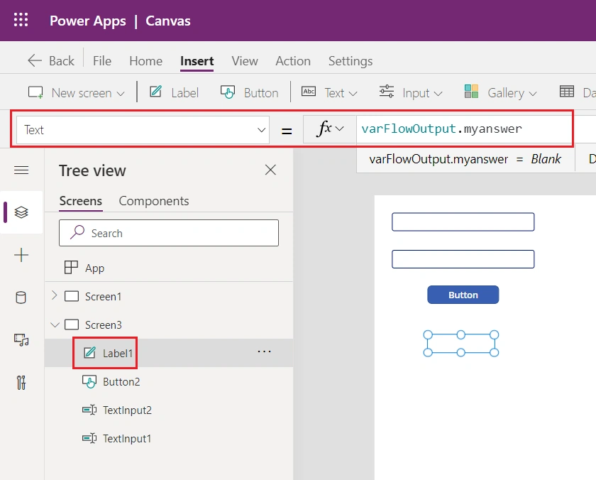respond to PowerApps from Power Automate flow