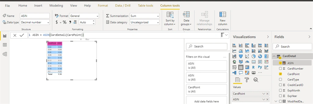 Trigonometric DAX Function In Power BI