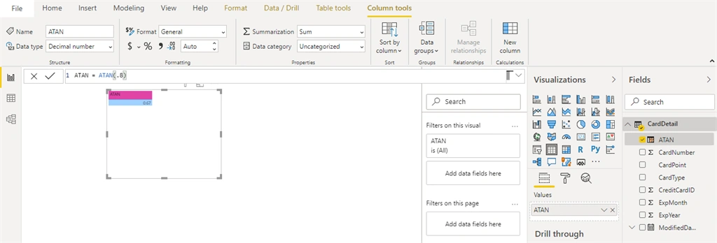 Trigonometric DAX Function In Power BI
