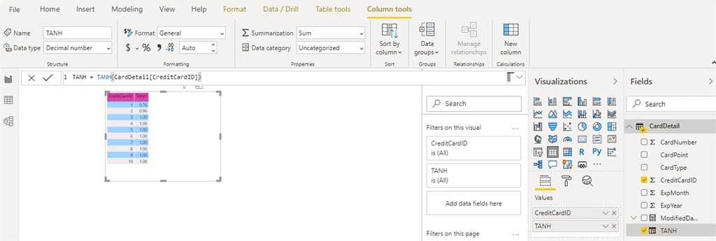 Trigonometric DAX Function In Power BI