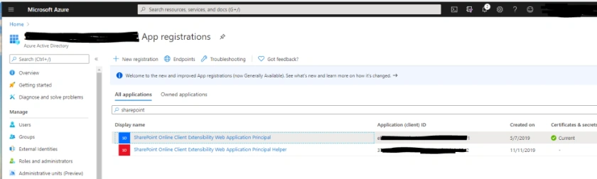 App Registration