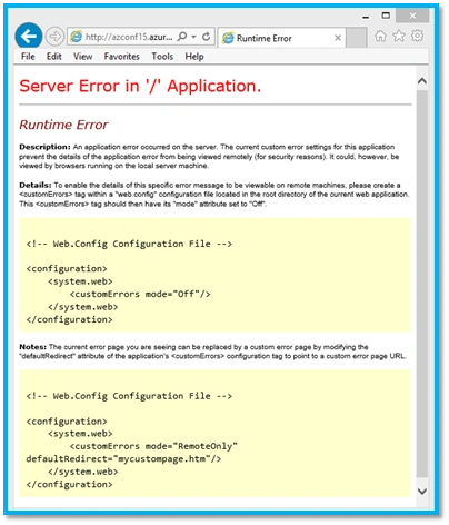 error