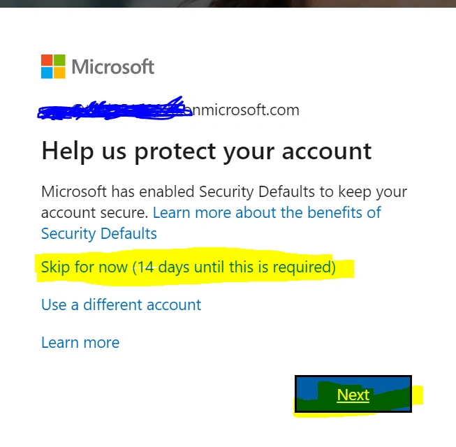 Turn off two-factor verification / Multi-factor authentication in D365