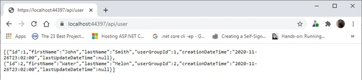 API