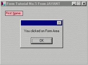 click on OK