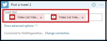 Tweet Specific Youtube Video In Twitter With Azure Logic App