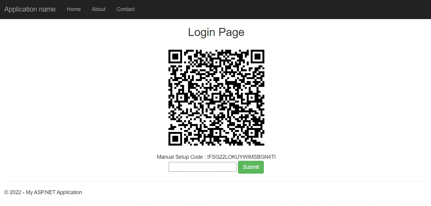 Two-Factor Authentication using Google Authenticator in Asp.Net MVC
