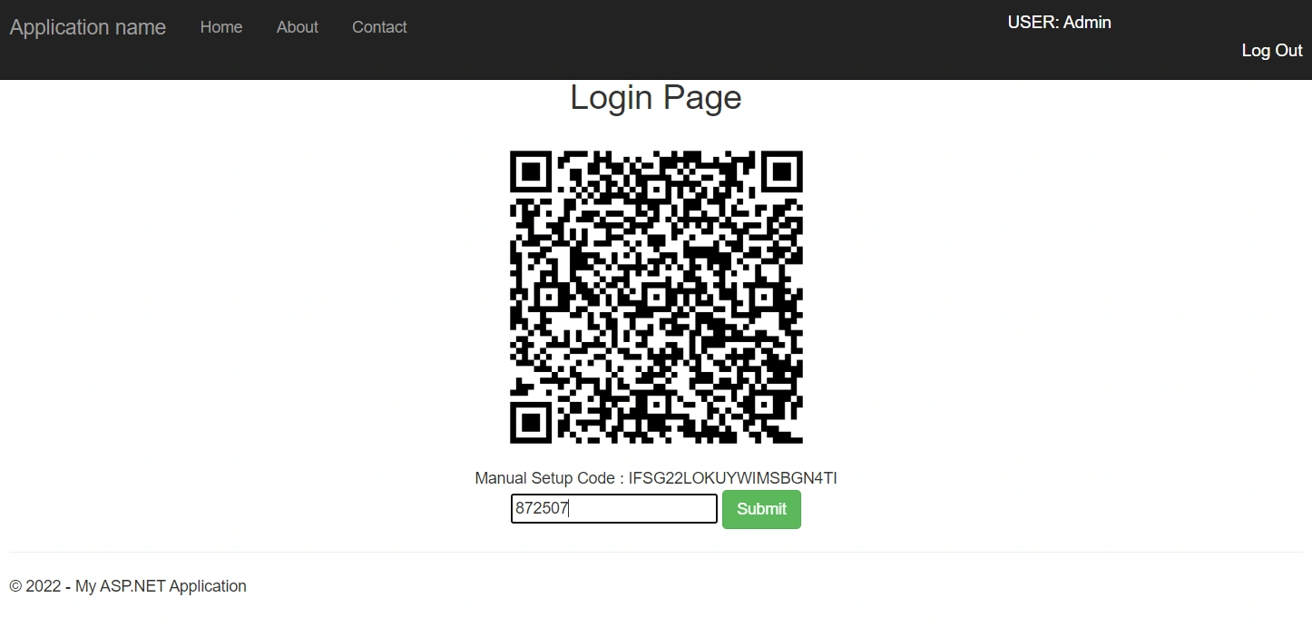 Two-Factor Authentication using Google Authenticator in Asp.Net MVC