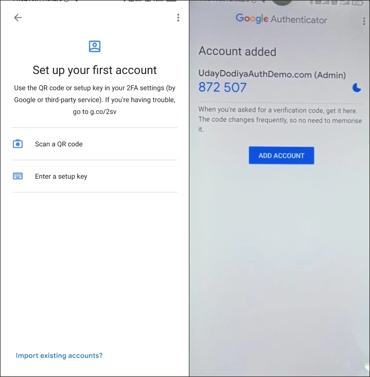 Two-Factor Authentication using Google Authenticator in Asp.Net MVC
