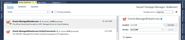 FIRST WAY TO INSERT BULK DATA