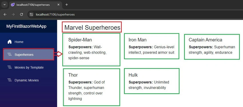 SuperHeroes razor