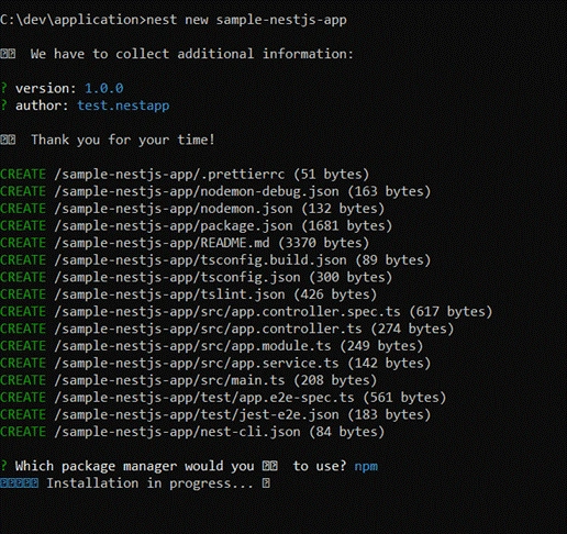 Typescript Based REST API Framework - NestJS