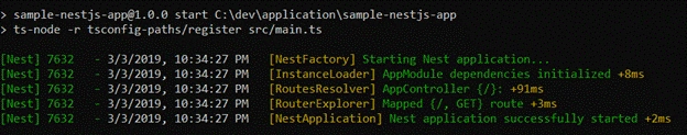 Typescript Based REST API Framework - NestJS