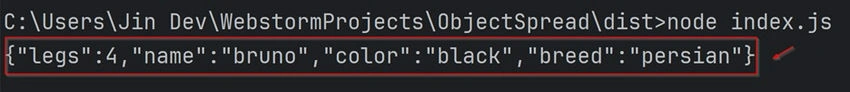 Sample output