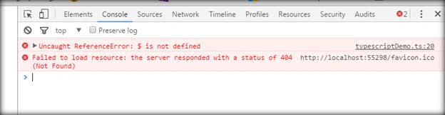error