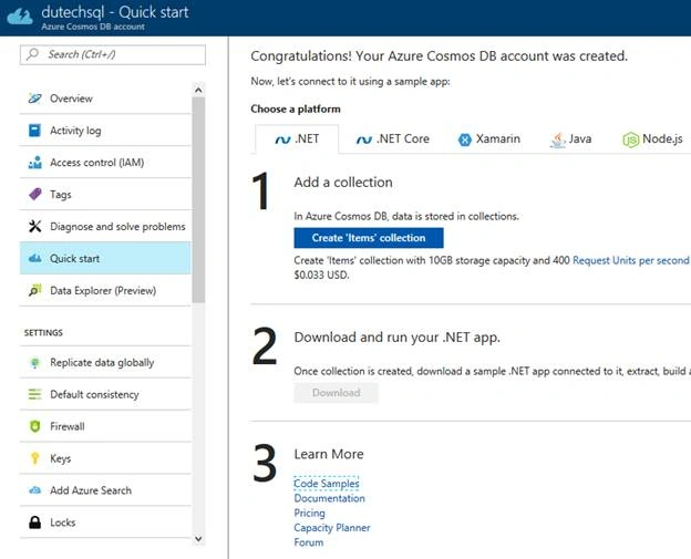 Azure Cosmos DB