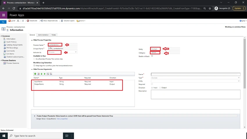 Understand Bound Action in Power Automate