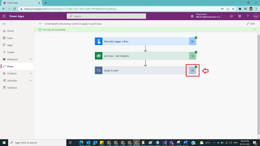 Understand Concurrency Control In Apply To Each Loop In Power Automate