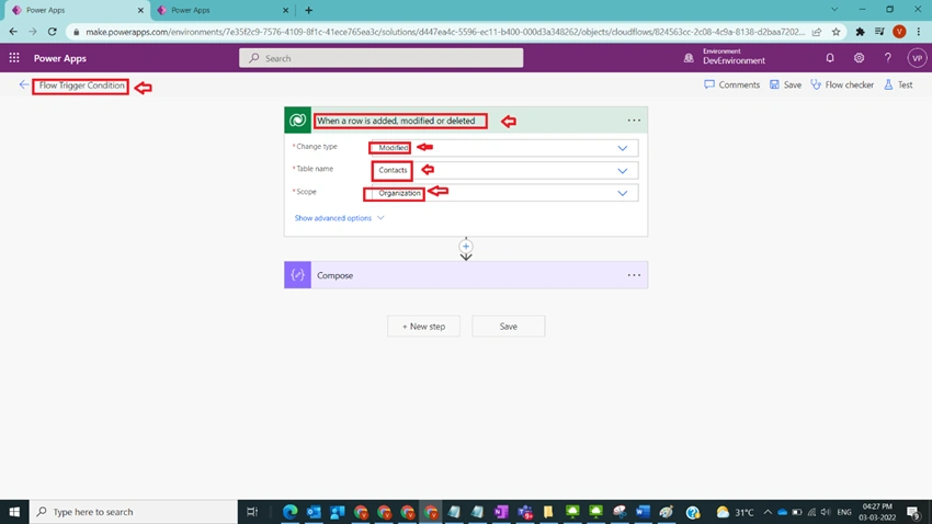 Understand Flow Trigger Condition in Power Automate