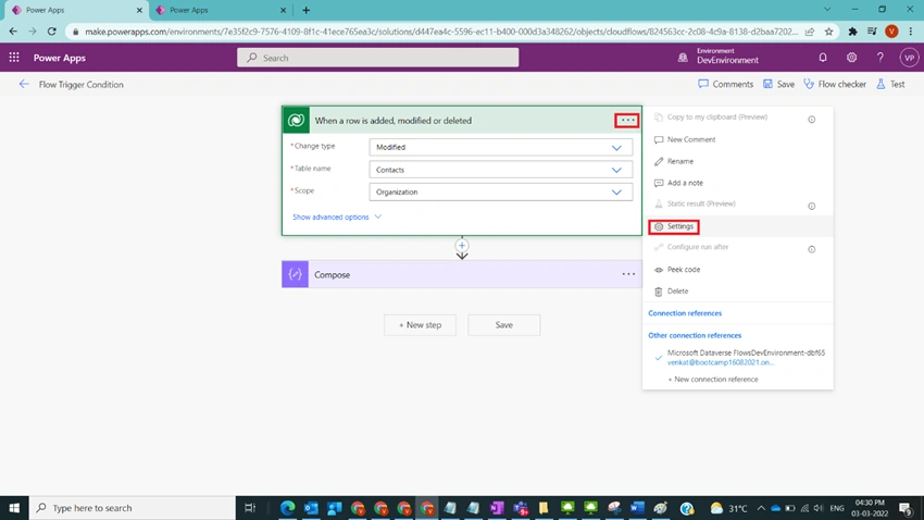 Understand Flow Trigger Condition in Power Automate