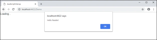 JavaScript Interop in Blazor