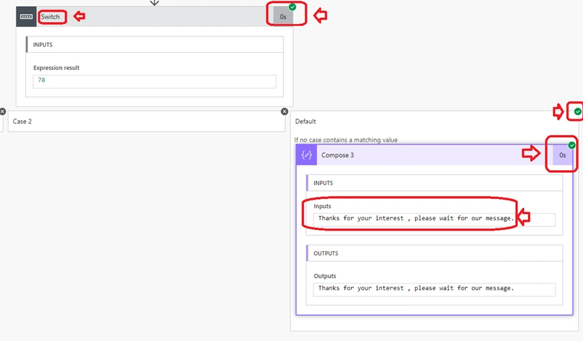 Understand Switch Statement in Power Automate
