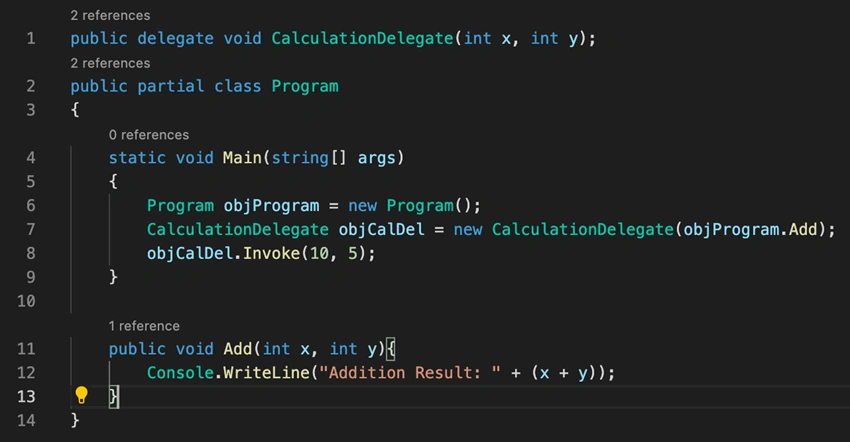 Understanding about Delegates in C#