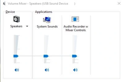 Windows Mixer API