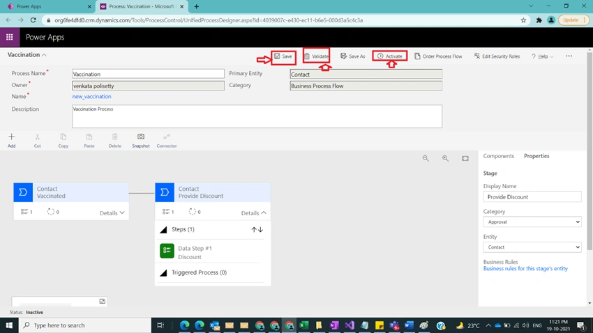Understand BPF Stages and Data Steps in Dynamics CRM