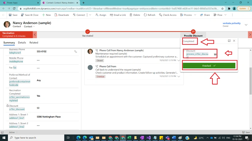 Understand BPF Stages and Data Steps in Dynamics CRM