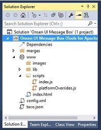 Apache Cordova resemble