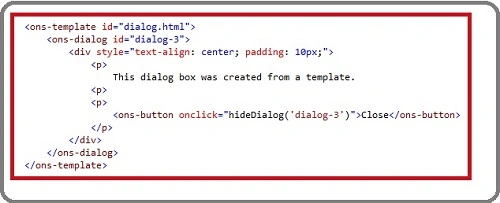 Apache dialog