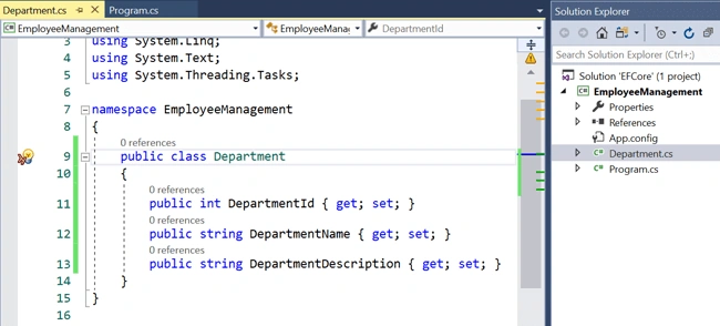 Understanding Entity Framework Core and Code First Migrations in EF Core
