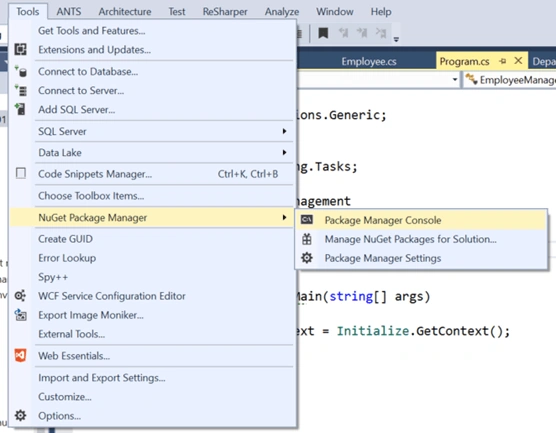 Understanding Entity Framework Core and Code First Migrations in EF Core