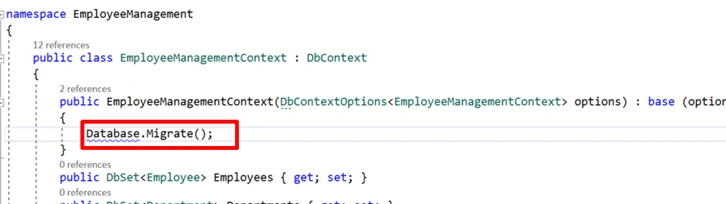Understanding Entity Framework Core and Code First Migrations in EF Core