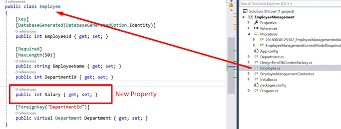 Understanding Entity Framework Core and Code First Migrations in EF Core