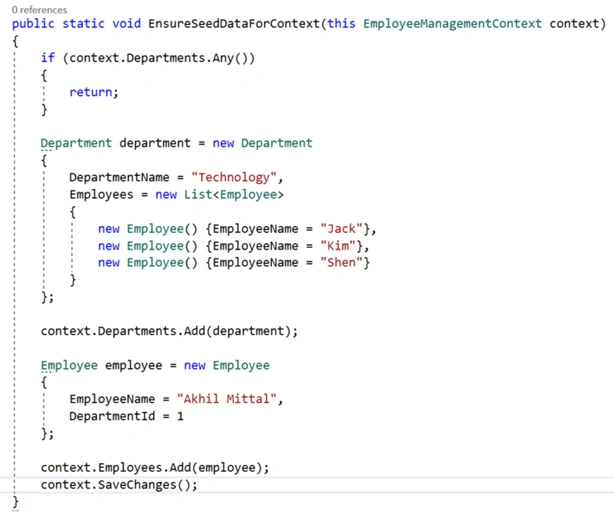 Understanding Entity Framework Core and Code First Migrations in EF Core