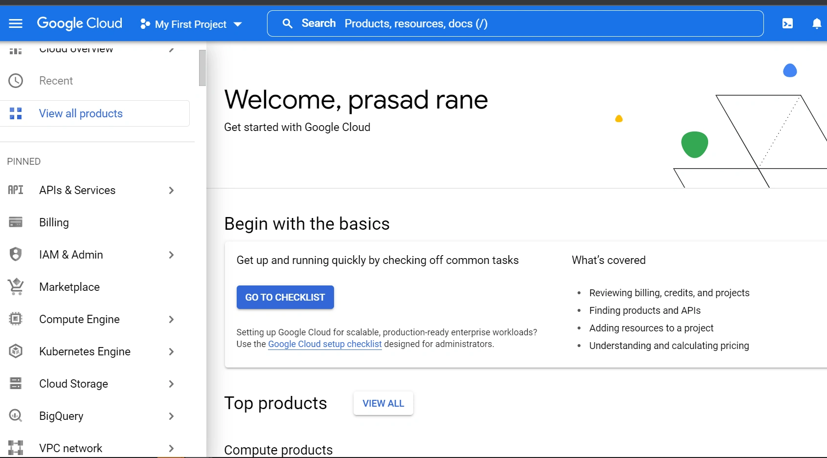 Understanding Google Compute Engine - GCE and Set up your first Virtual Machine in Google Cloud Platform
