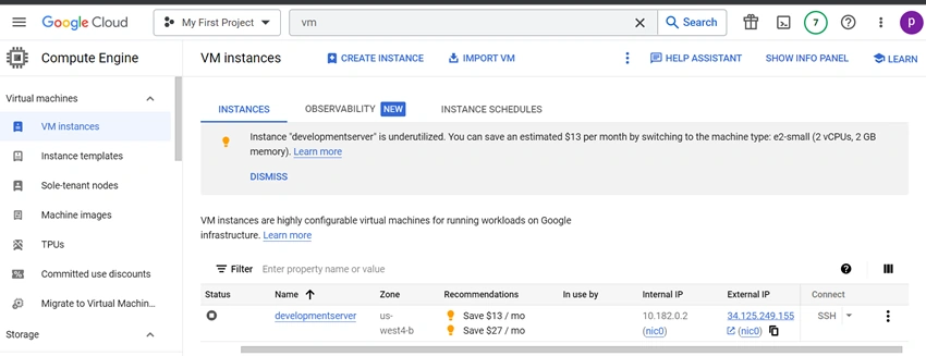 Understanding Internal and External IP Address in Google Cloud VM Instances and working with static IP Address
