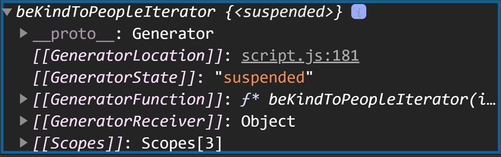 Understanding JavaScript Generators
