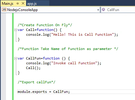 Main.js:
