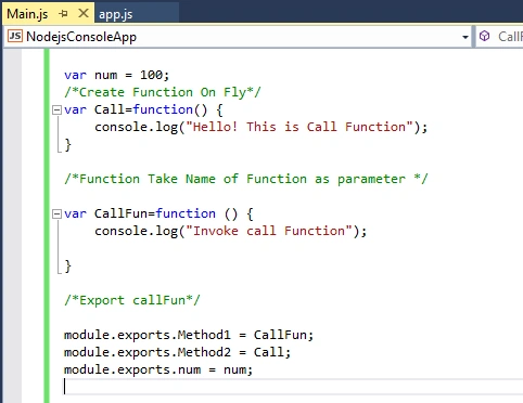 Main.js: